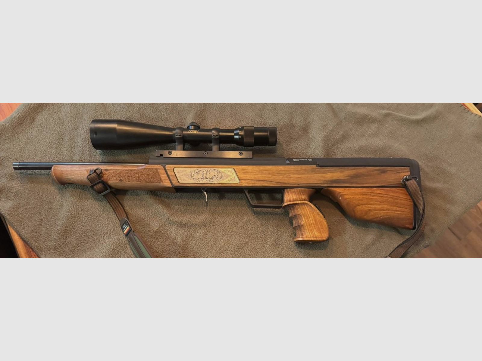 Sommer & Ockenfuß Shorty repetidor de cerrojo .243 Win versión de caza