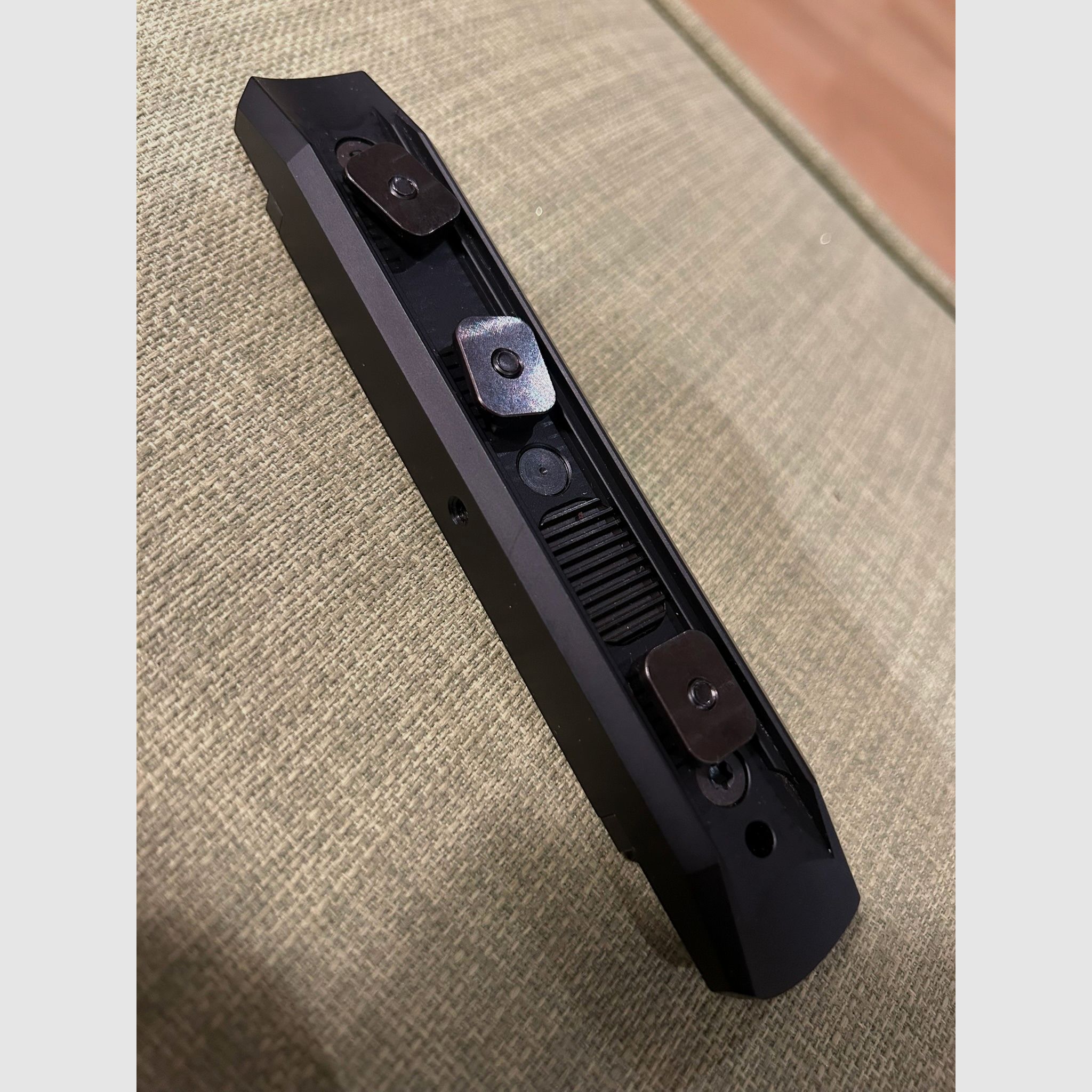 Dentler mounting rail BASIS steel for Swarovski rail