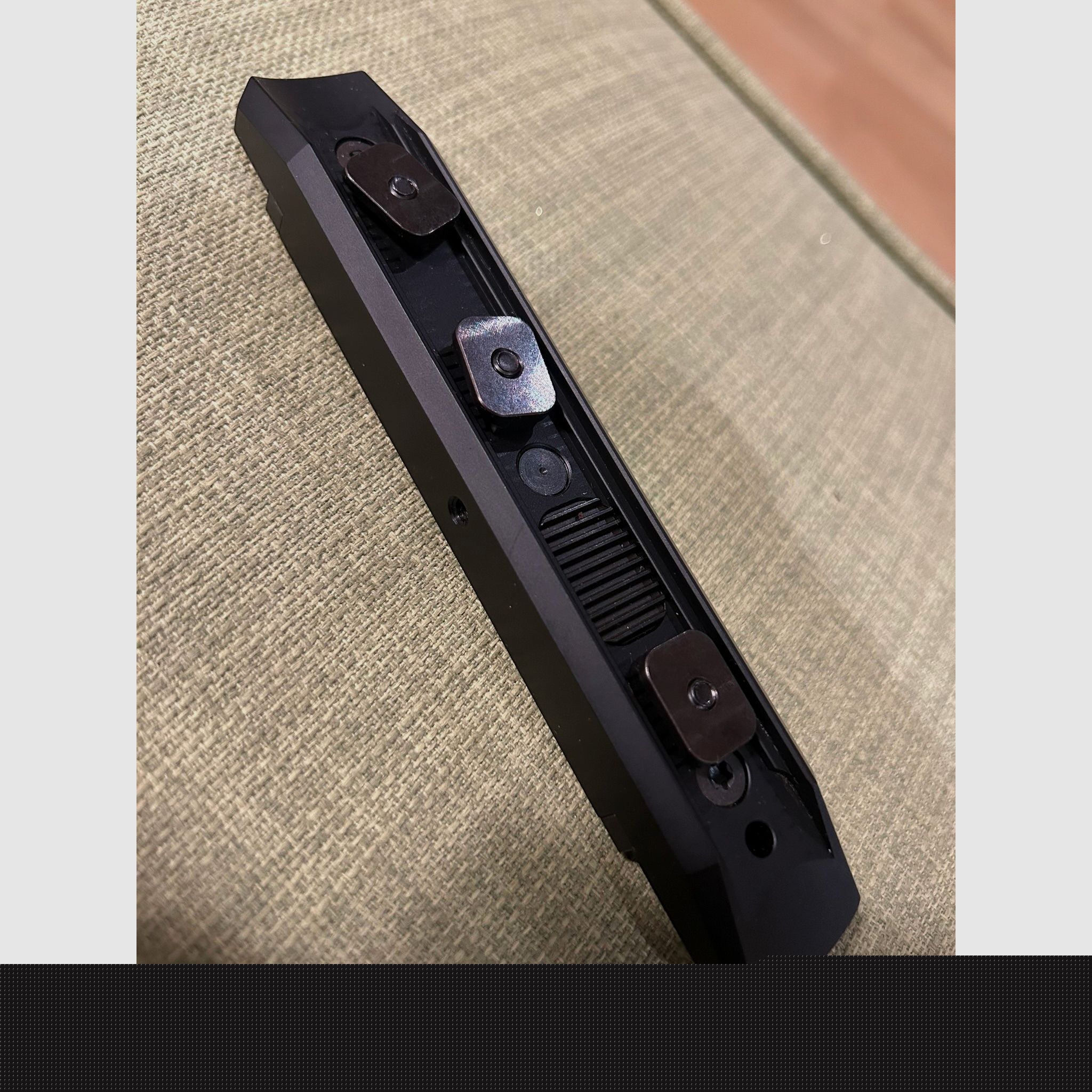 Dentler Montageschiene BASIS Stahl für Swarovski Schiene