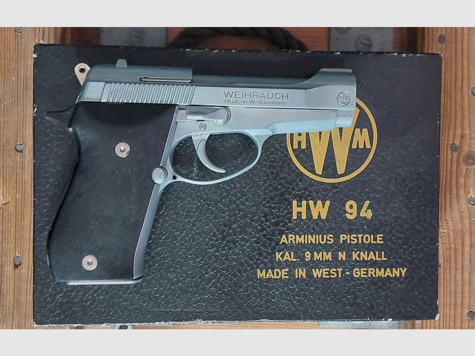 WEIHRAUCH HW 94 (PTB 467) 9 mm Knall HW94
