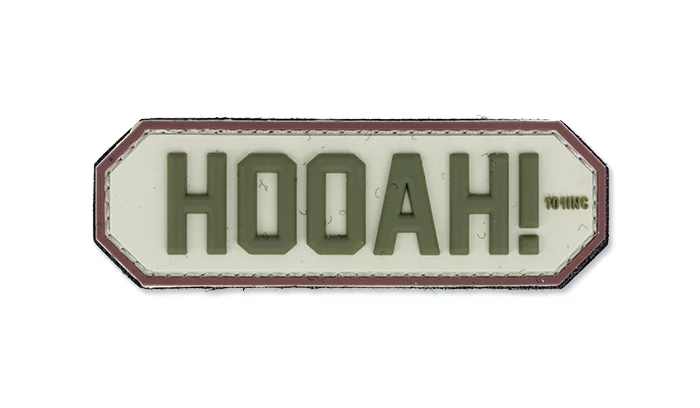 3D Patch - HOOAH - Sand - 101 Inc.