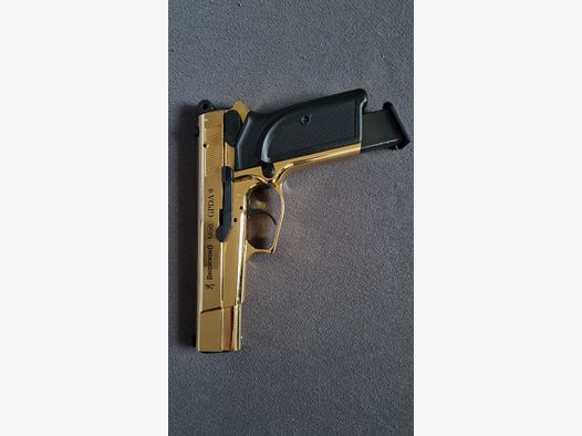 Browning Schreckschuss Pistole GPDA 9 Gold