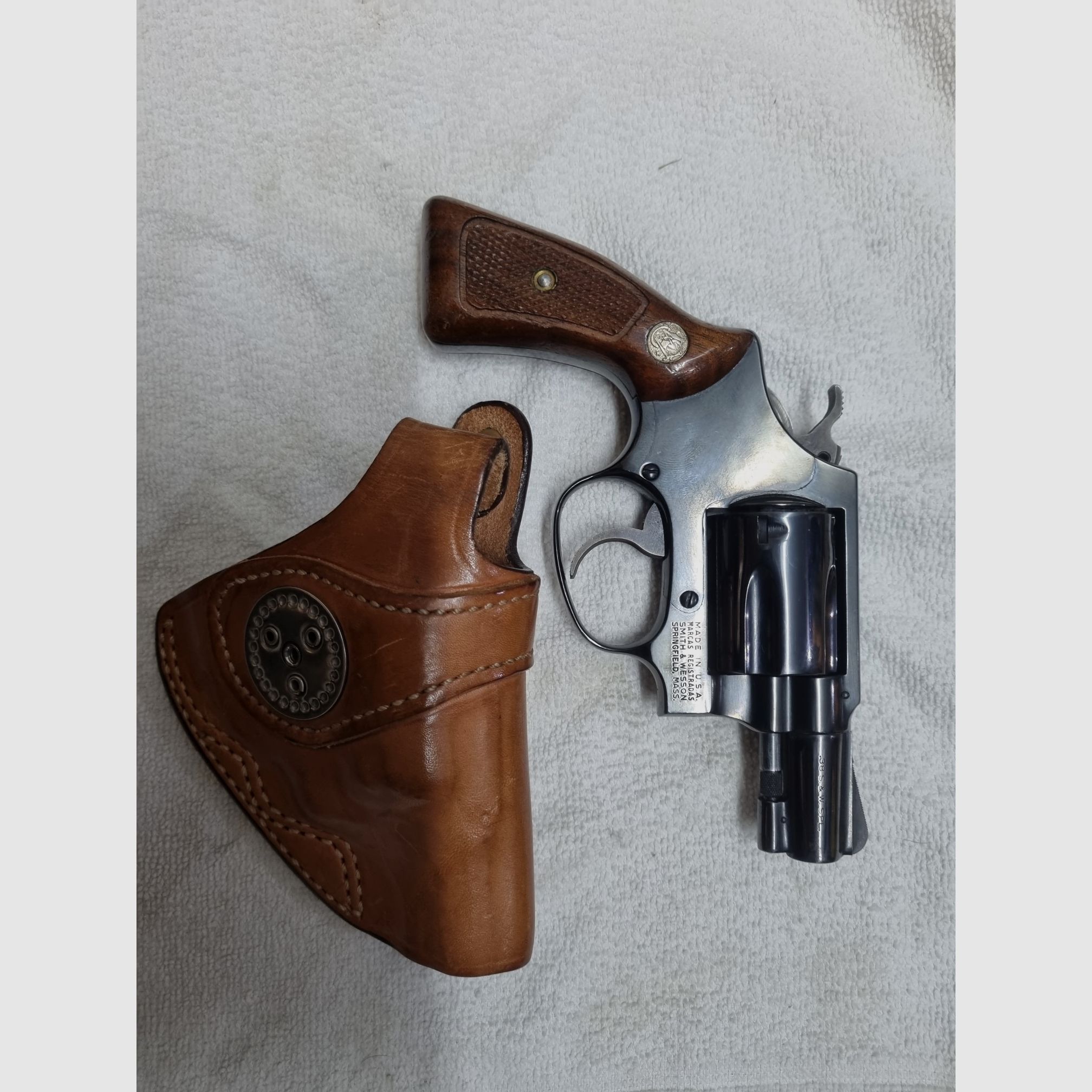 Smith & Wesson Revolver, Mod 36, Kal. .38Spezial, 