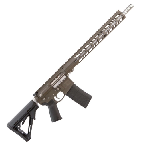 Carabina AR-15 Outerwild RAZRBCK 16" cal.: .223 WYLDE – Marrón – Brown, imagen 3 de 4
