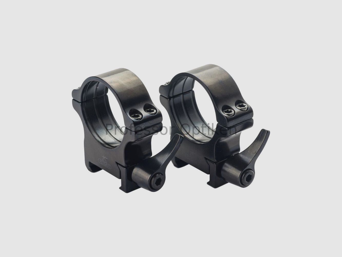 RUSAN 25,4mm Ringmontage voor Weaver/Picatinny met snelsluiting (2-delige set) - Bouwhoogte naar keuze