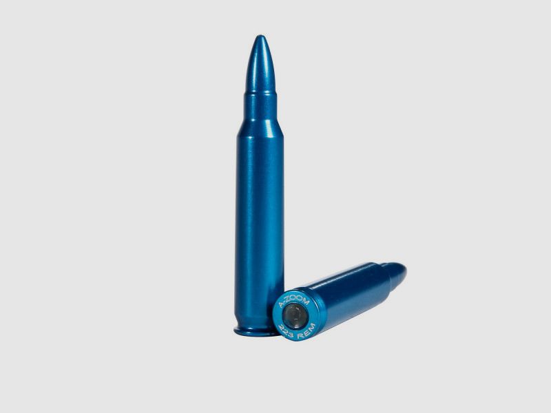 PUFFER CARTRIDGE ALU .223REM - BLUE