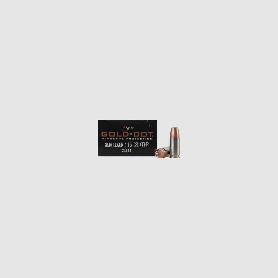Speer Gold Dot Personal Protection 9mm Luger 115GR GDHP 20 Patronen