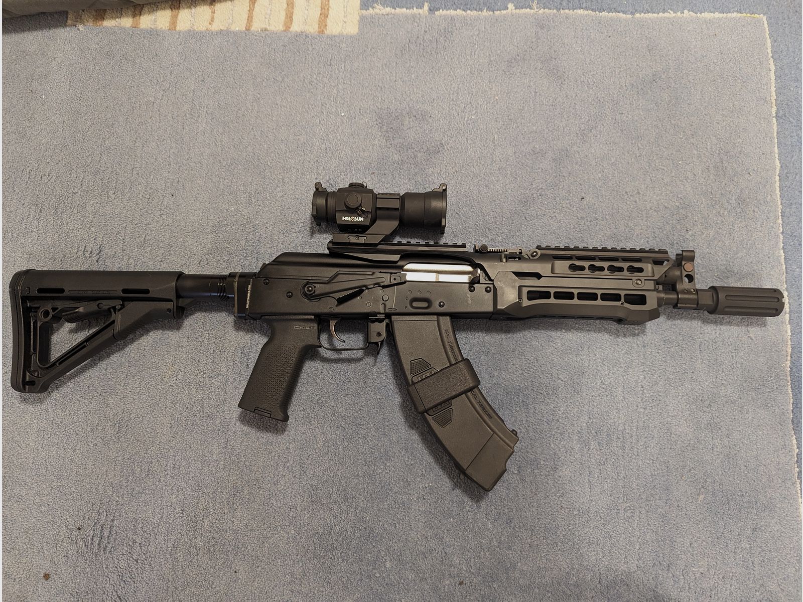 CAA Tactical XRS74YG AK47 74 Picatinny Hand Guard Rail System AK 74, AK 100, AKM, AKMS Handguard Handschutz