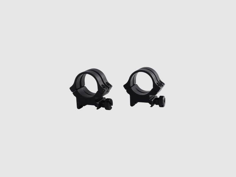 Weaver Quad-Lock 4X4 Weaver-Style Ringe matt schwarz 25,4mm high, BH 8,43mm