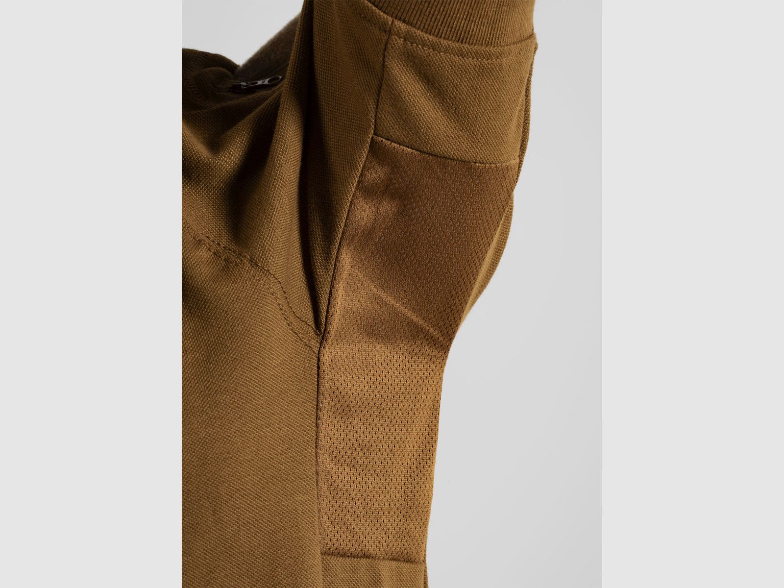 OPENLAND TACTICAL NERG – OPERATOR POLO IN PIQUE FABRIC COYOTE TAN, image 4 of 5