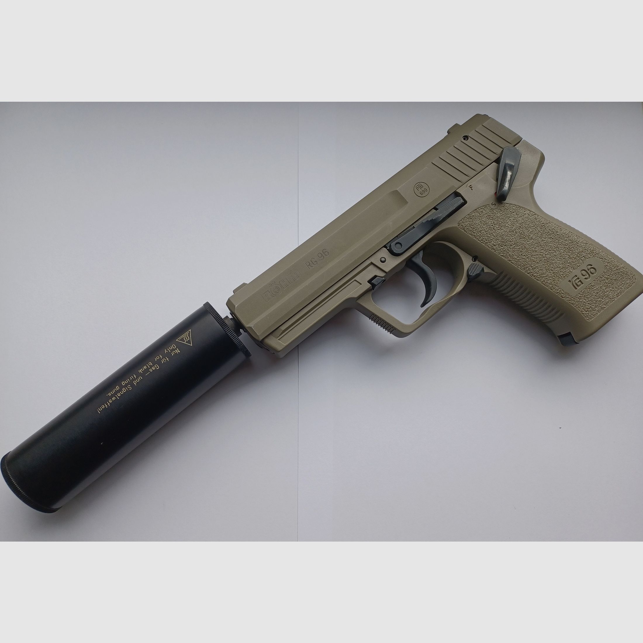 Röhm RG96 ICON GREY cal. 9mm P.A.K.