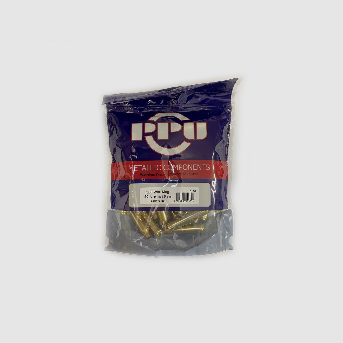 PRVI PARTIZAN HÜLSEN SI Kal. 300 WINCHESTER MAGNUM 50St.