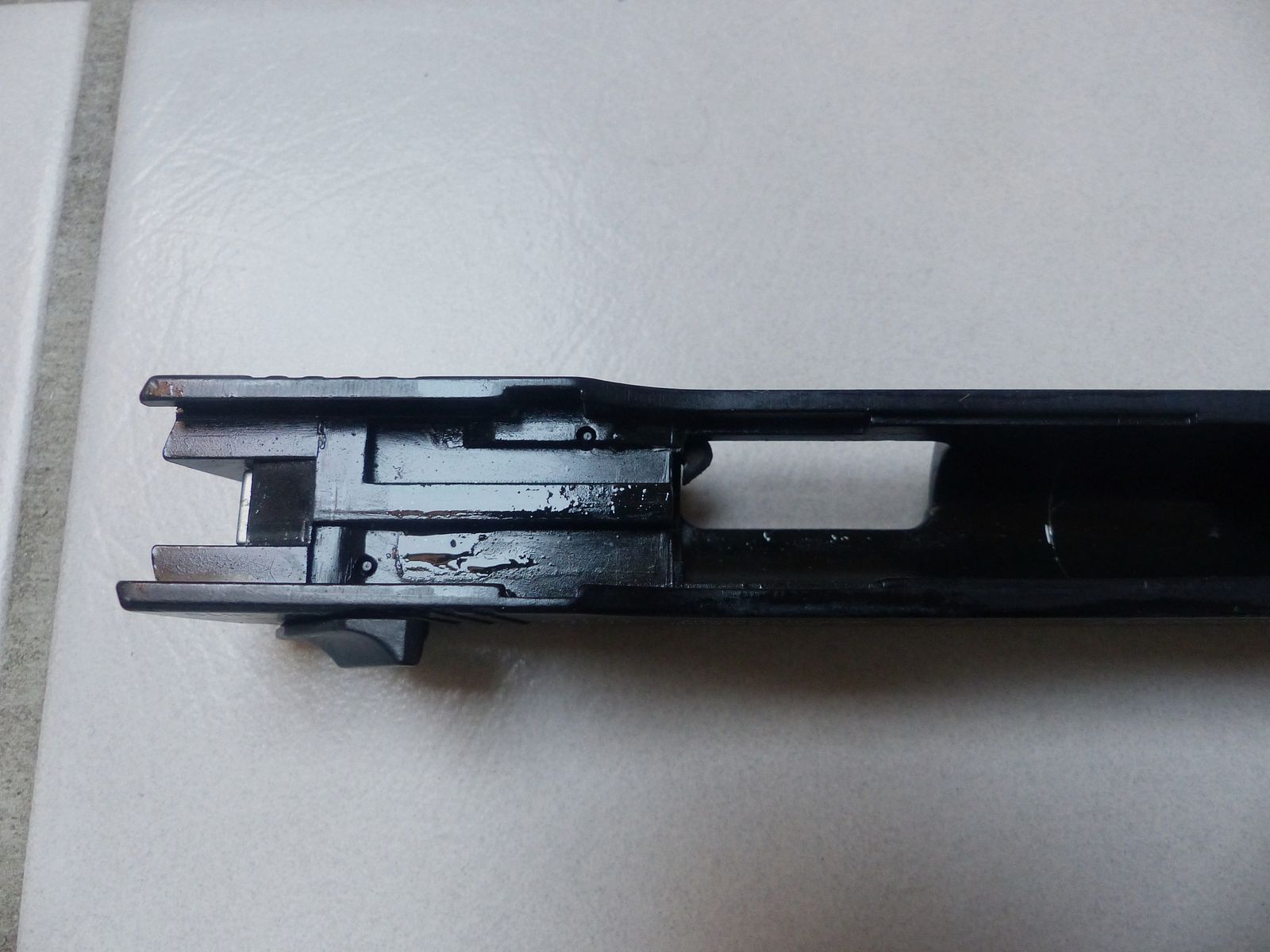 Record 2015 Cal. 9mm PAK New with case, blank firing adapter, brush, manual from collection plus 50 rounds of ammunition