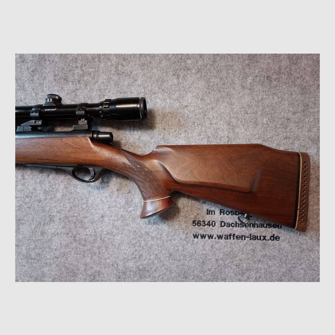 Remington Arms Mod. Mohawk - 600 mit ZF Bushnell 4-12x40 Stutzen