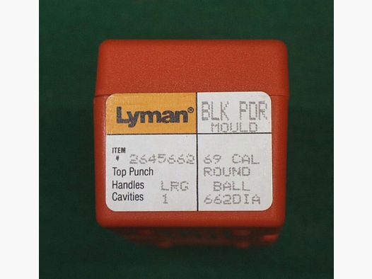 Lyman	 Moule Kal.662