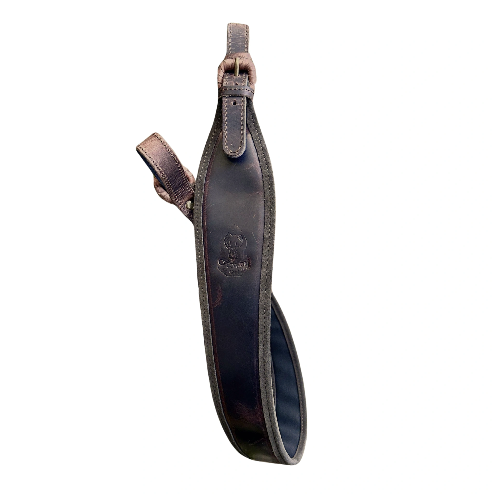 Leather belt NOBIL HUNTING Curea Lux – Brown, image 5 of 5