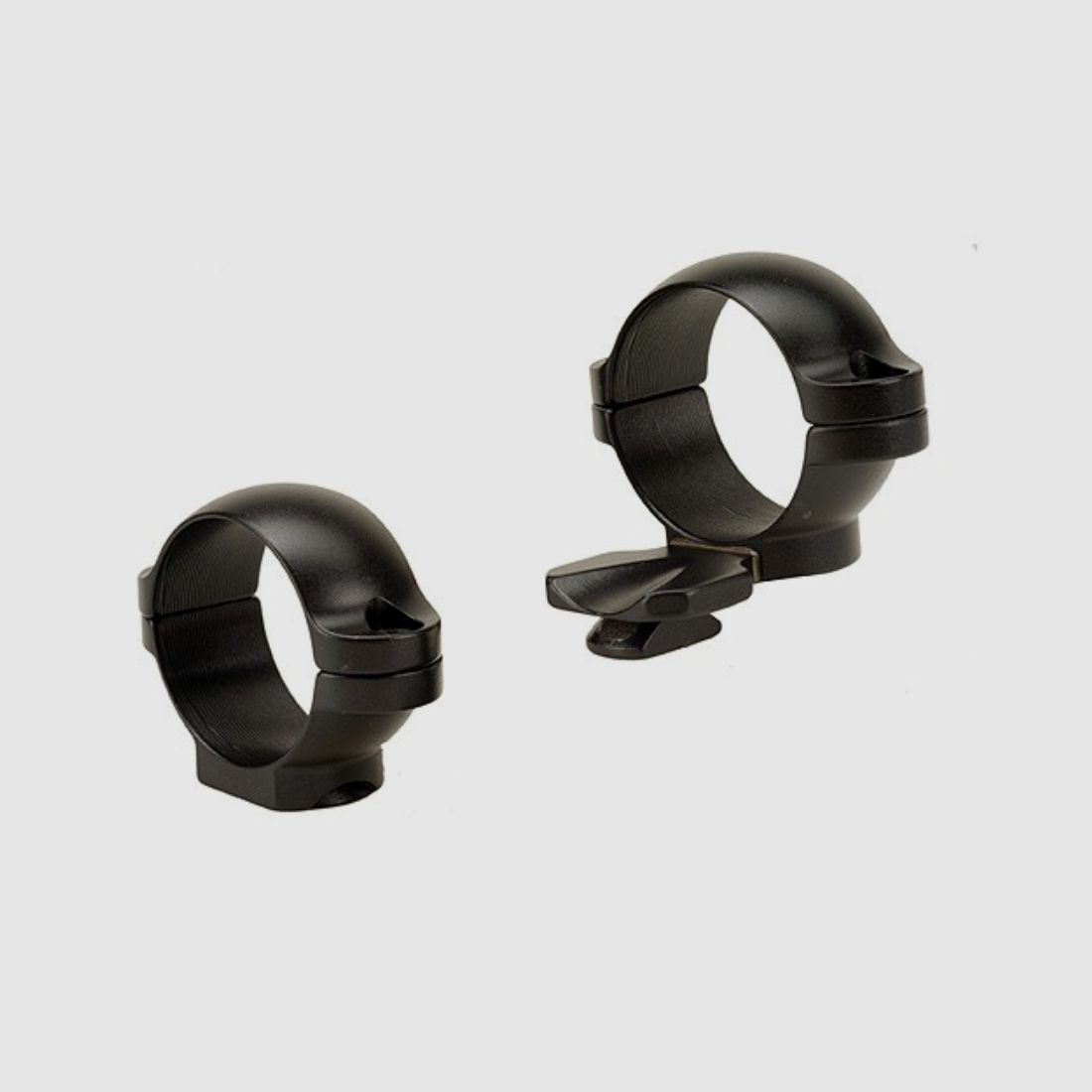 Leupold STD Ringe 25,4mm extended low gekröpft matt schwarz