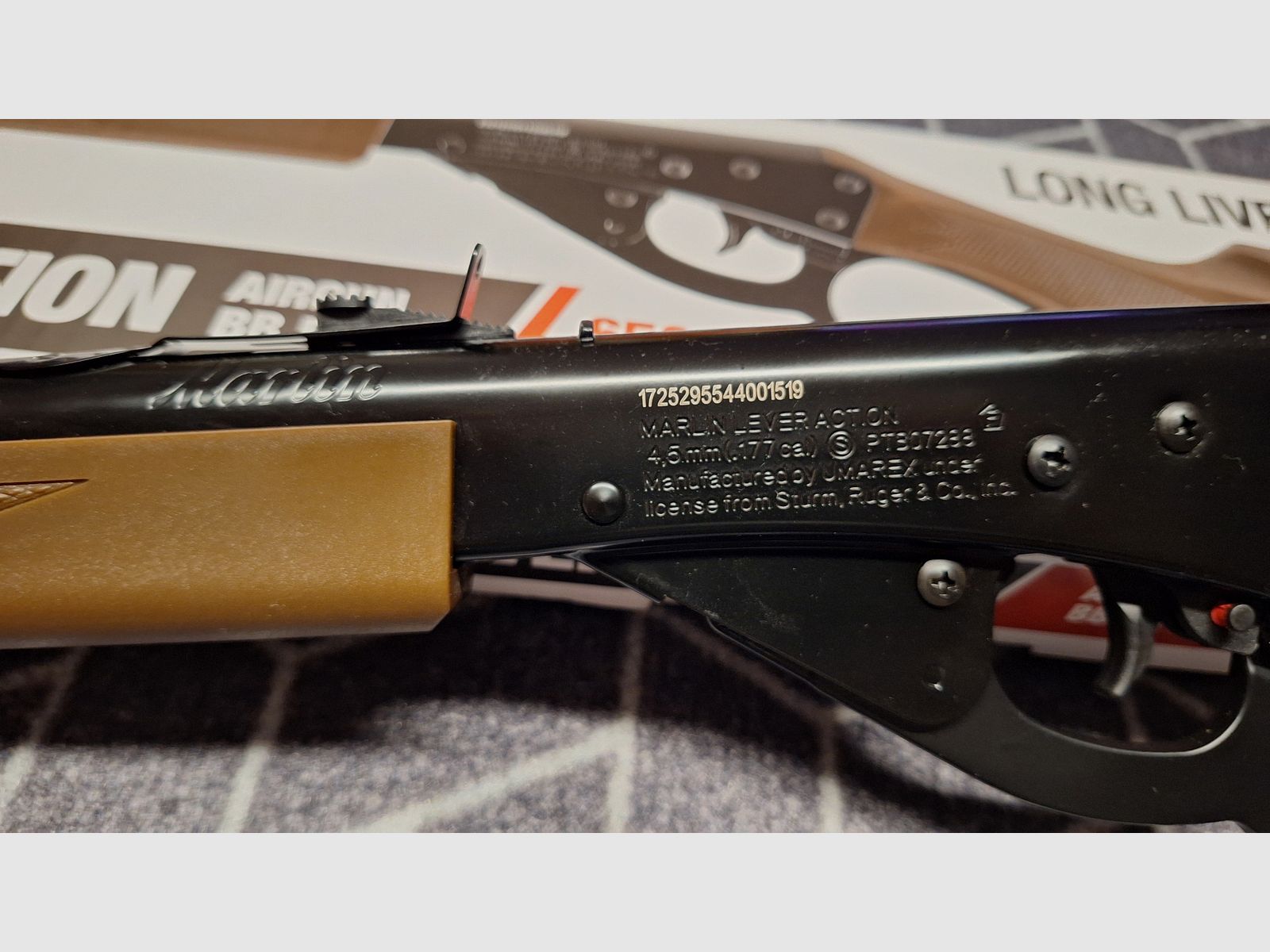 Marlin Lever Action BB Rifle - Unterhebelspanner Luftgewehr 4,5 mm BB