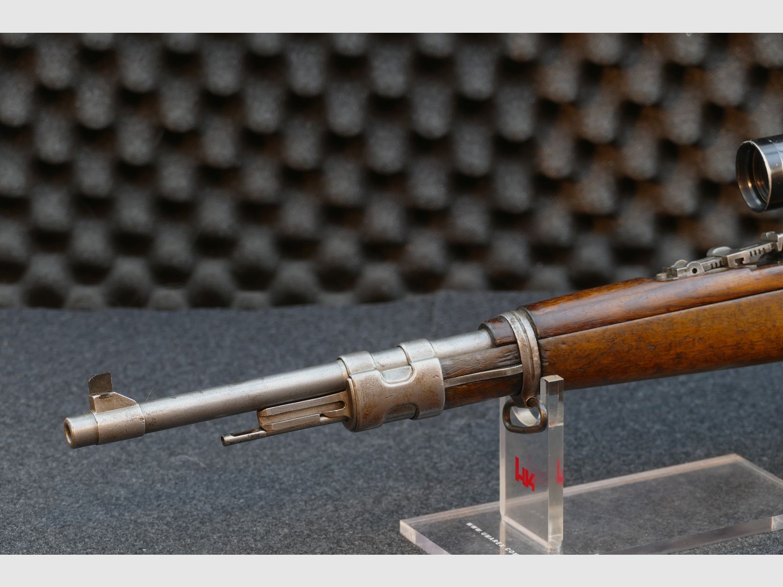 Kurzkarabiner Kurzgewehr „Kolumbien“ — FN-Typ, .30-06 Springfield, mit Seitenmontage