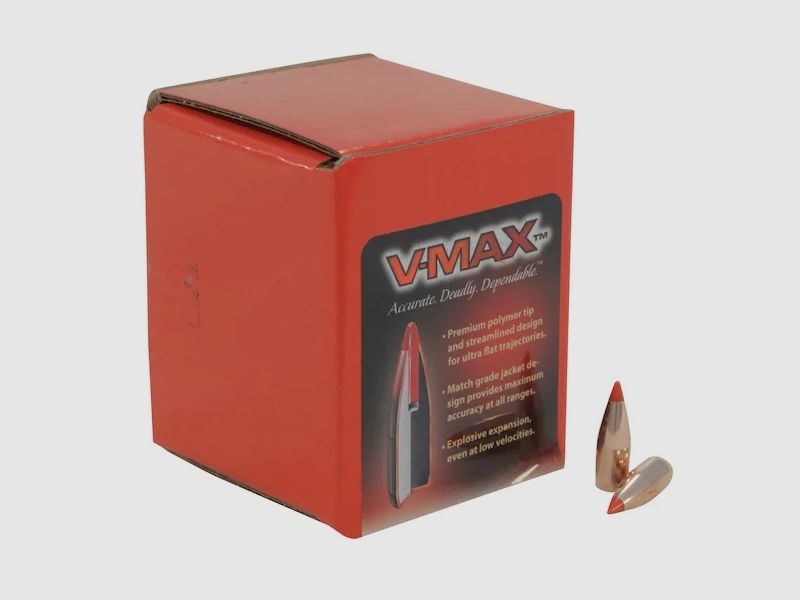 Hornady bullet 6mm/.243 V-MAX 58GR 100 pieces
