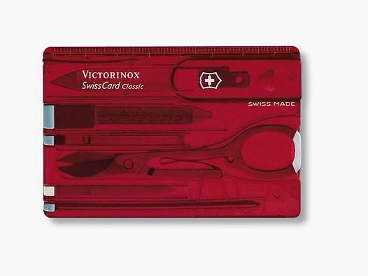 Victorinox SwissCard Classic Rot