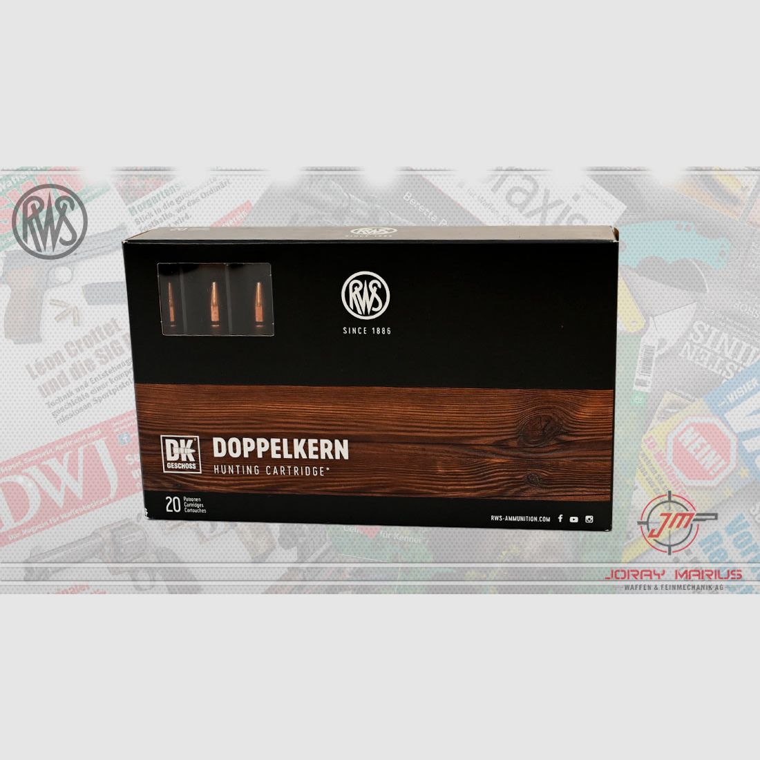6.5x57R RWS 9.1g 140gr Doppelkern