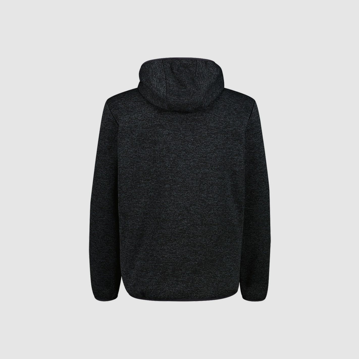 CMP Hybrid Fix Hood Winterjacke antrazit melange, Bild 2 von 4