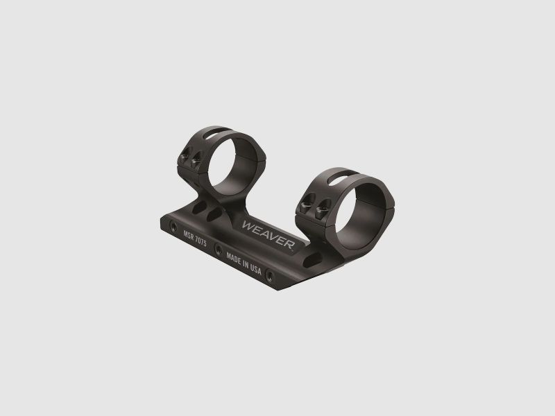 Weaver Premium MSR 1-tlg. Mount Picatinny-Style mit Integral Ringe matt schwarz 25,4mm