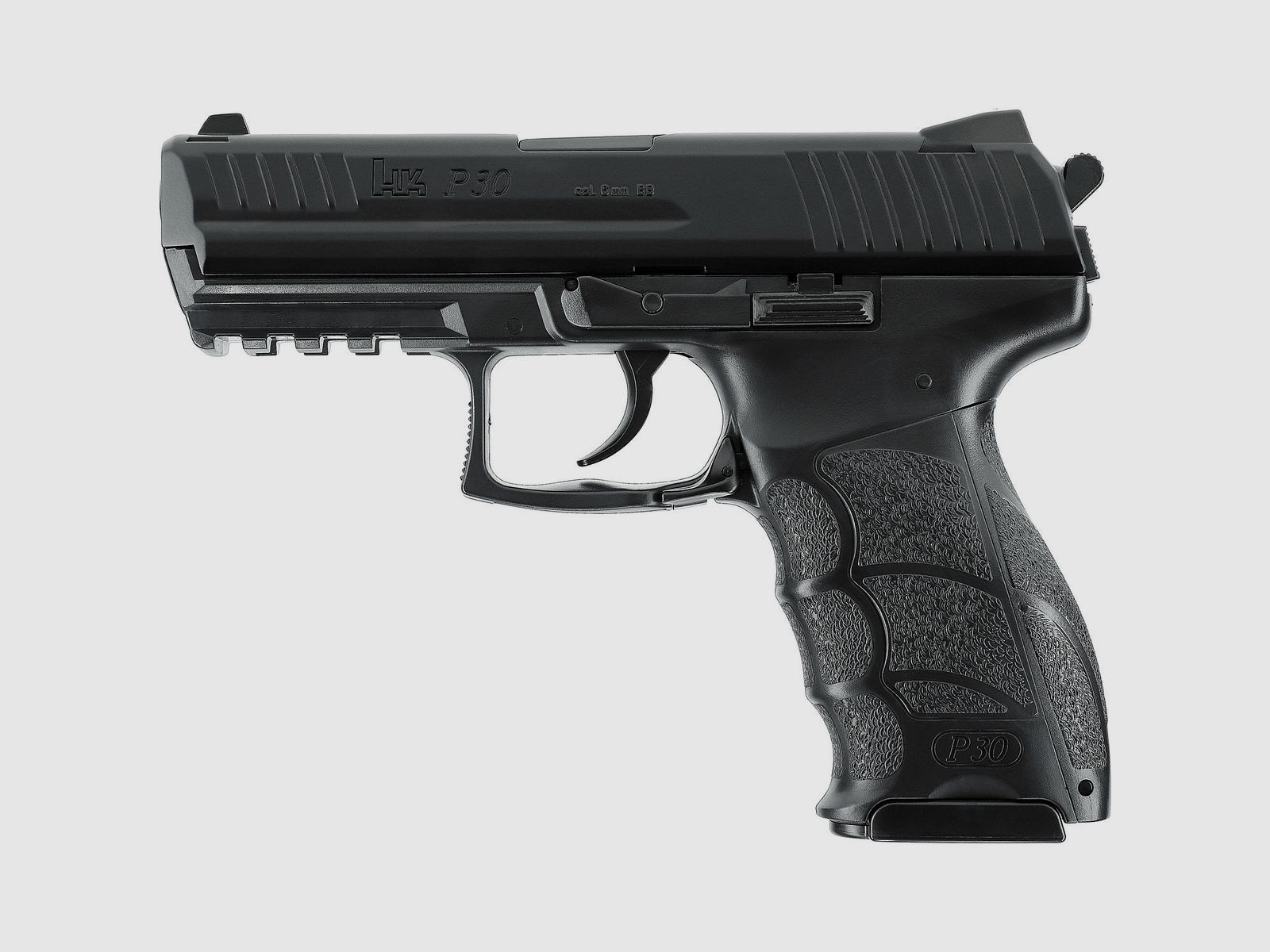 Heckler & Koch P30, < 0,5 J, presión de resorte