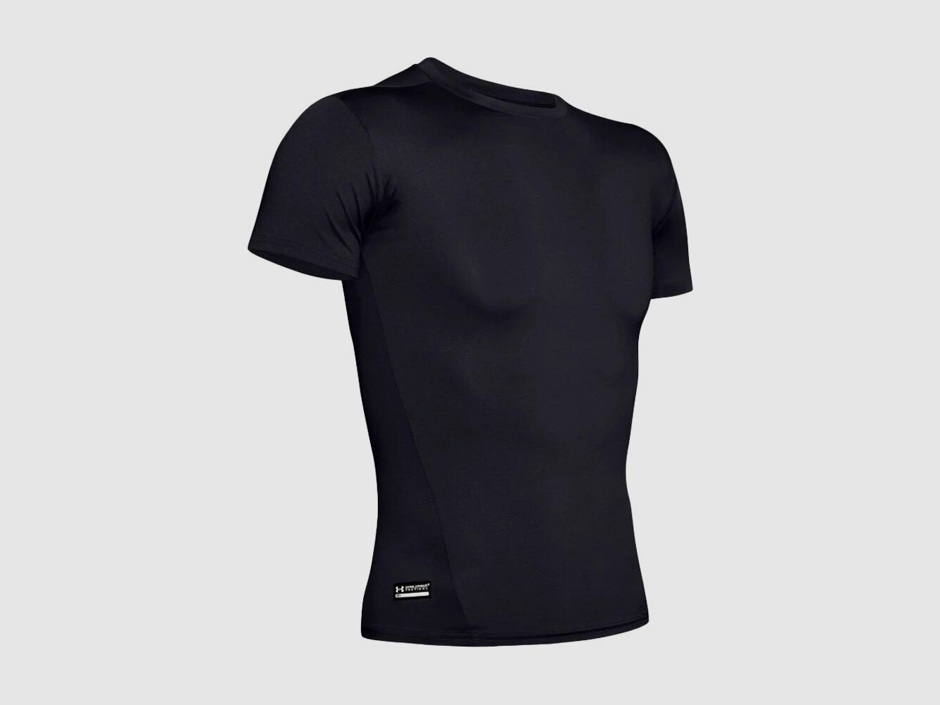 Under Armour HeatGear Tactical Kompressions T-Shirt Schwarz M