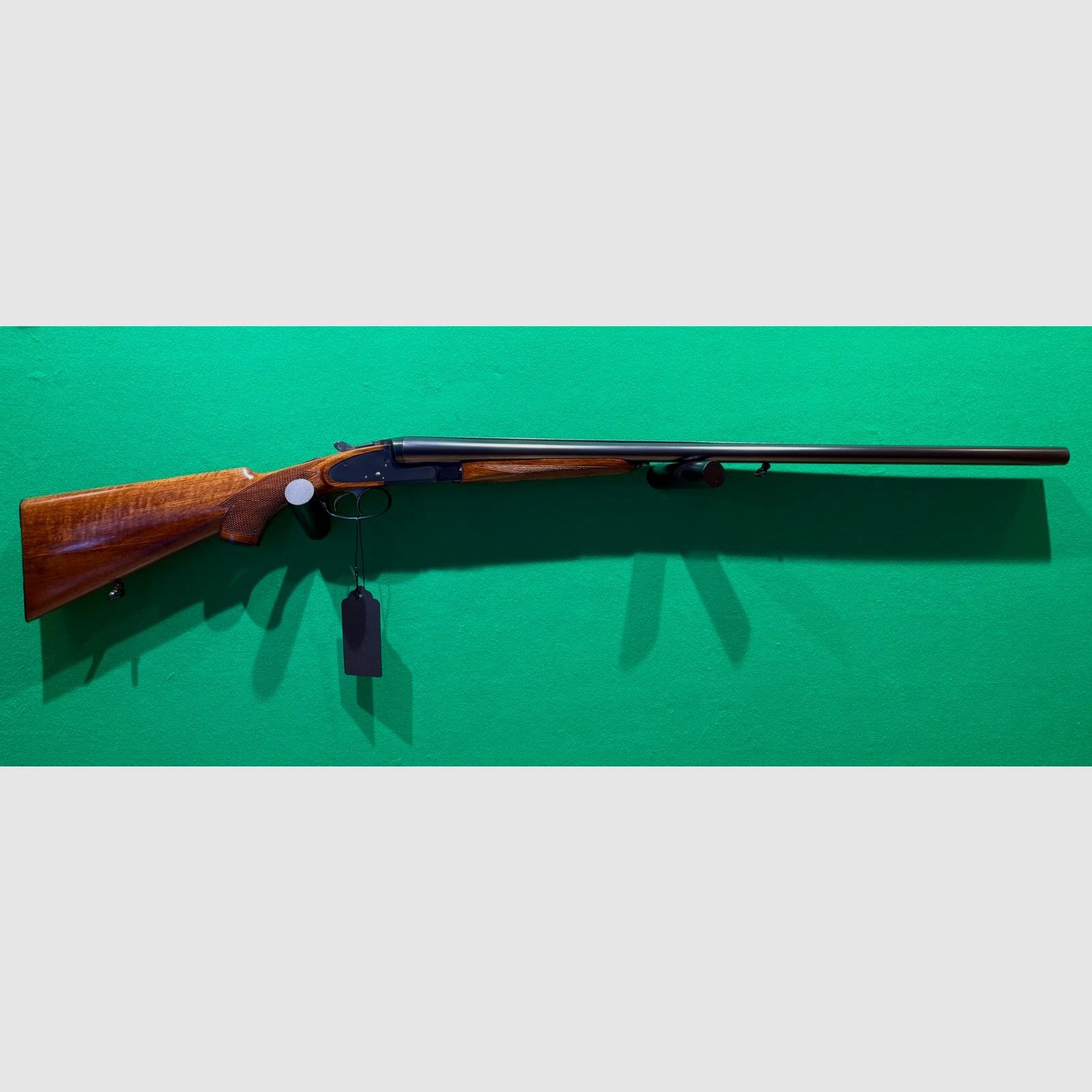 Brno double-barrel shotgun 12/70 with ejectors