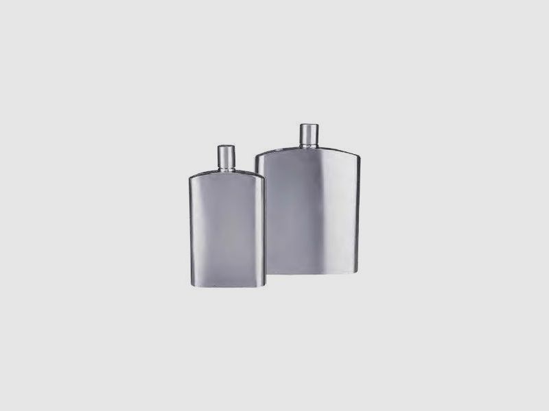 Flachmann 120 ml glatt
