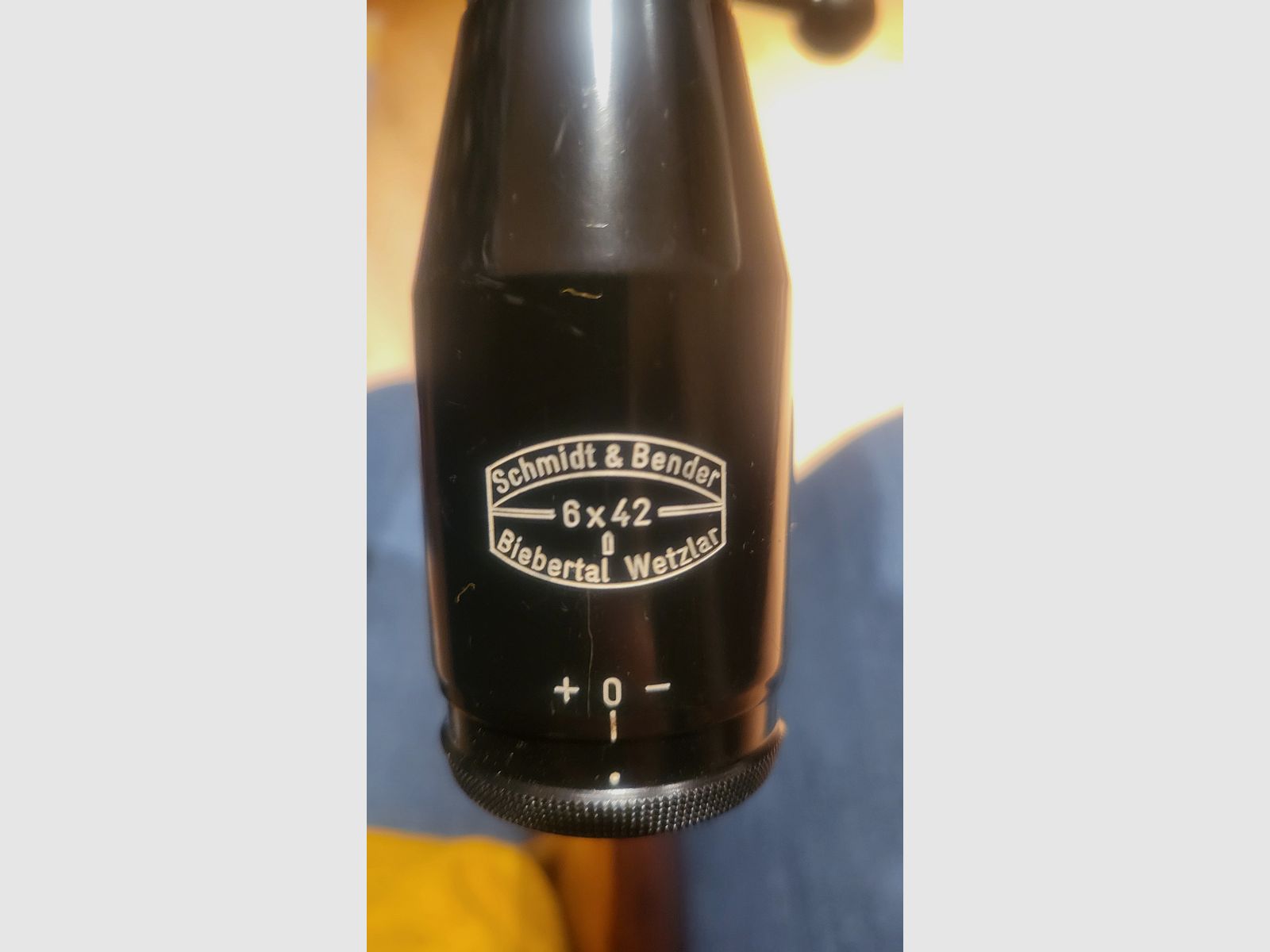 Rep-Büchse Anschütz, calibro 22Ir con telescopio