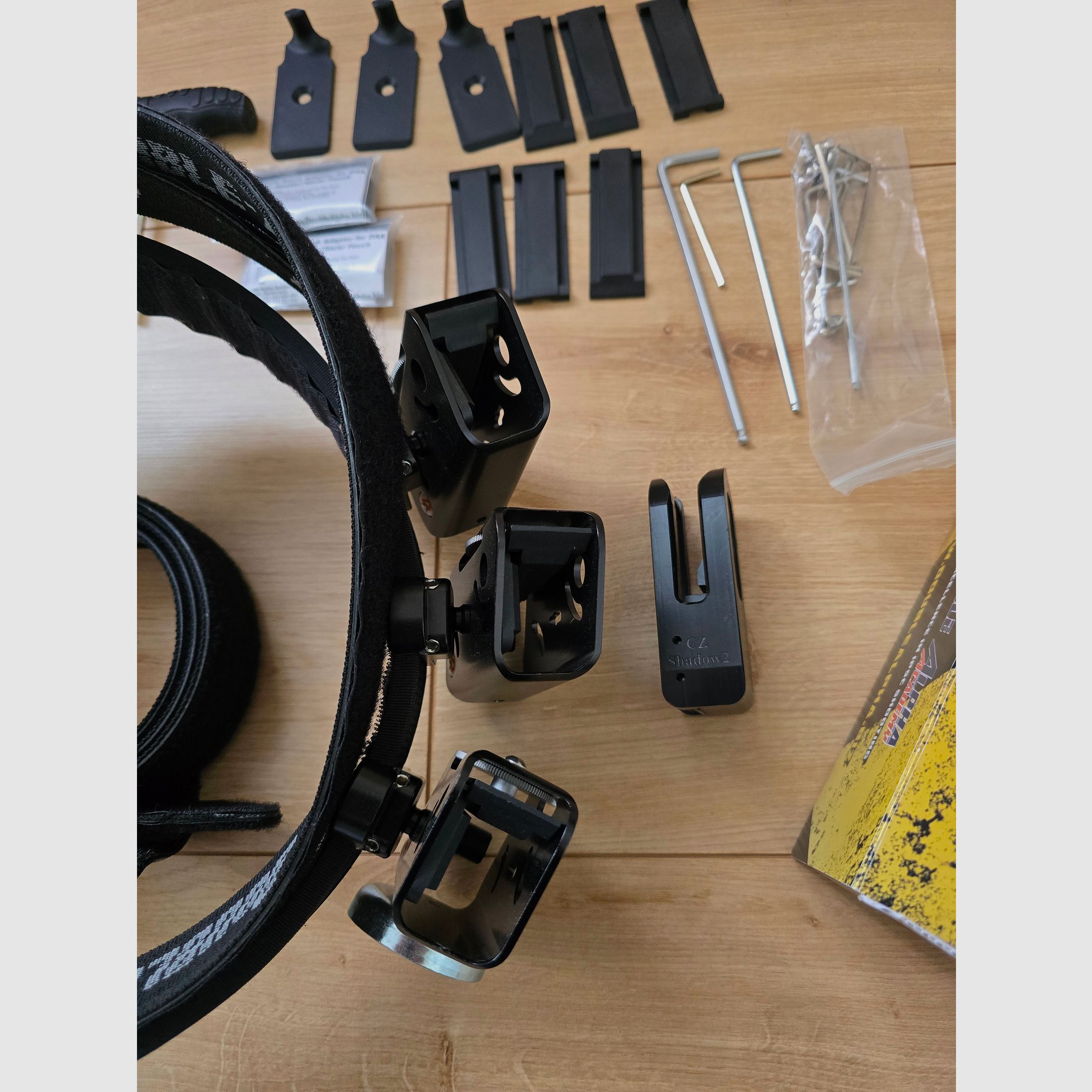 Double Alpha-X avec ceinture, chargeurs et adaptateur