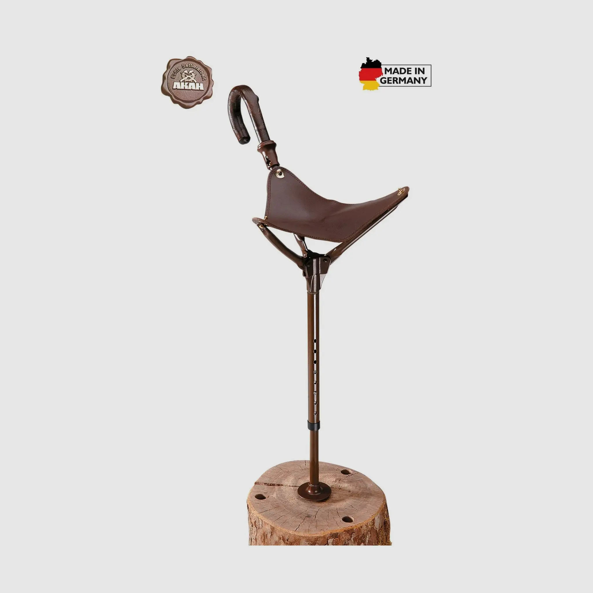 AKAH Crosse Réglable avec Grande Surface d'Assise