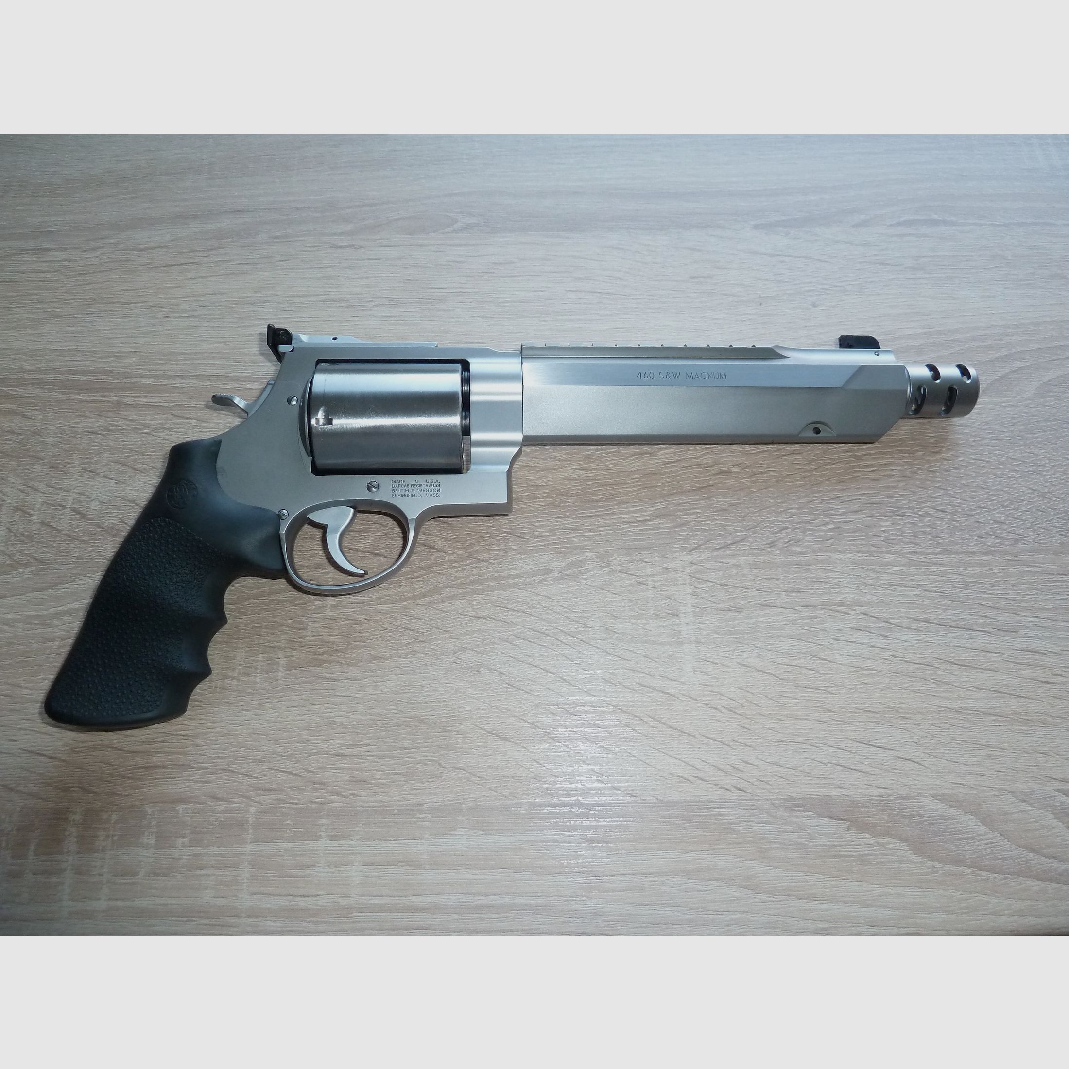 S&W Revolver 460 XVR Performance Center, 7,5" in Stainless matt