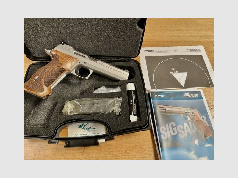 Commissions Pistol SIG P 210 5'' Supertarget