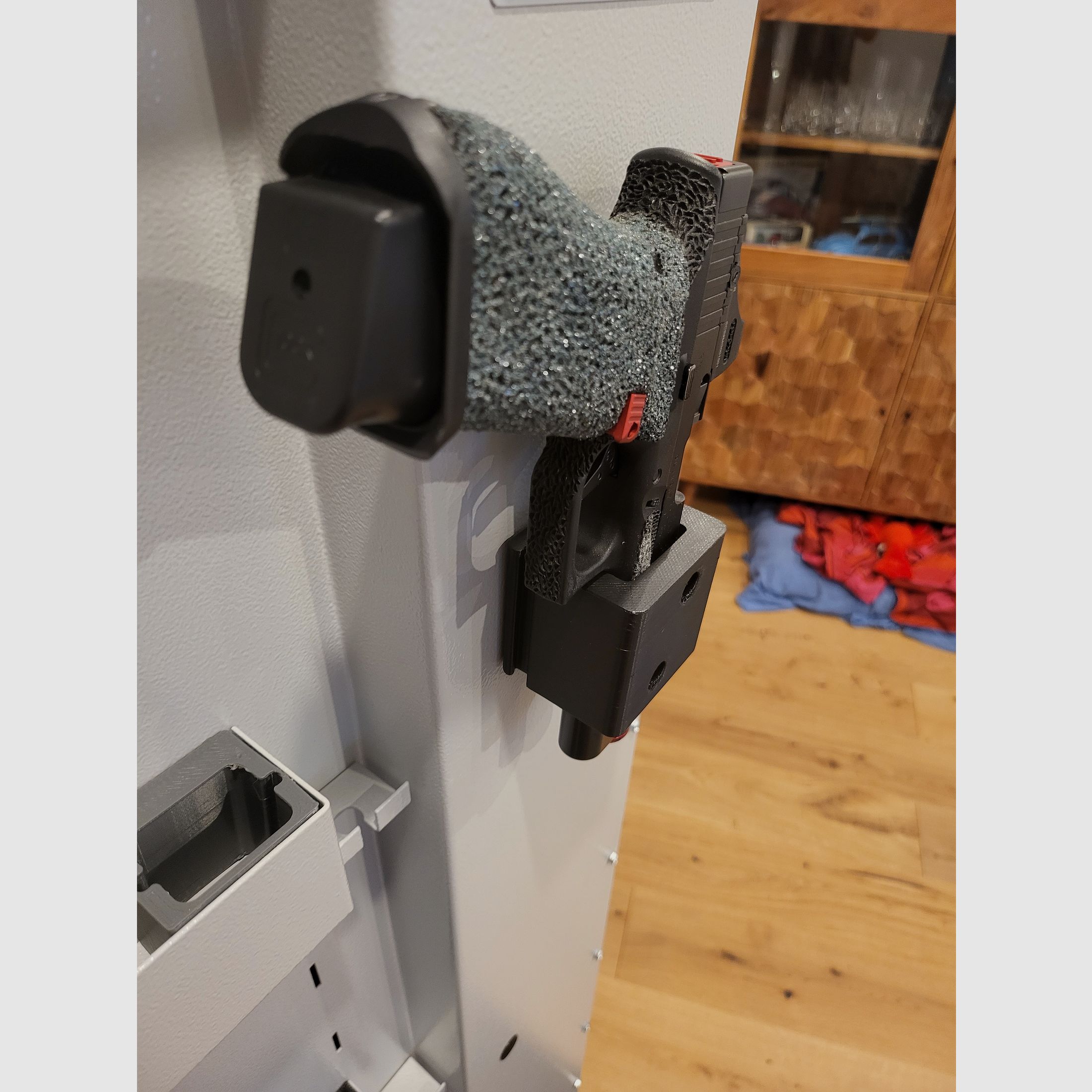 Pistool KURZWAFFE houder universele wapenkluis organizer magnetisch antislip