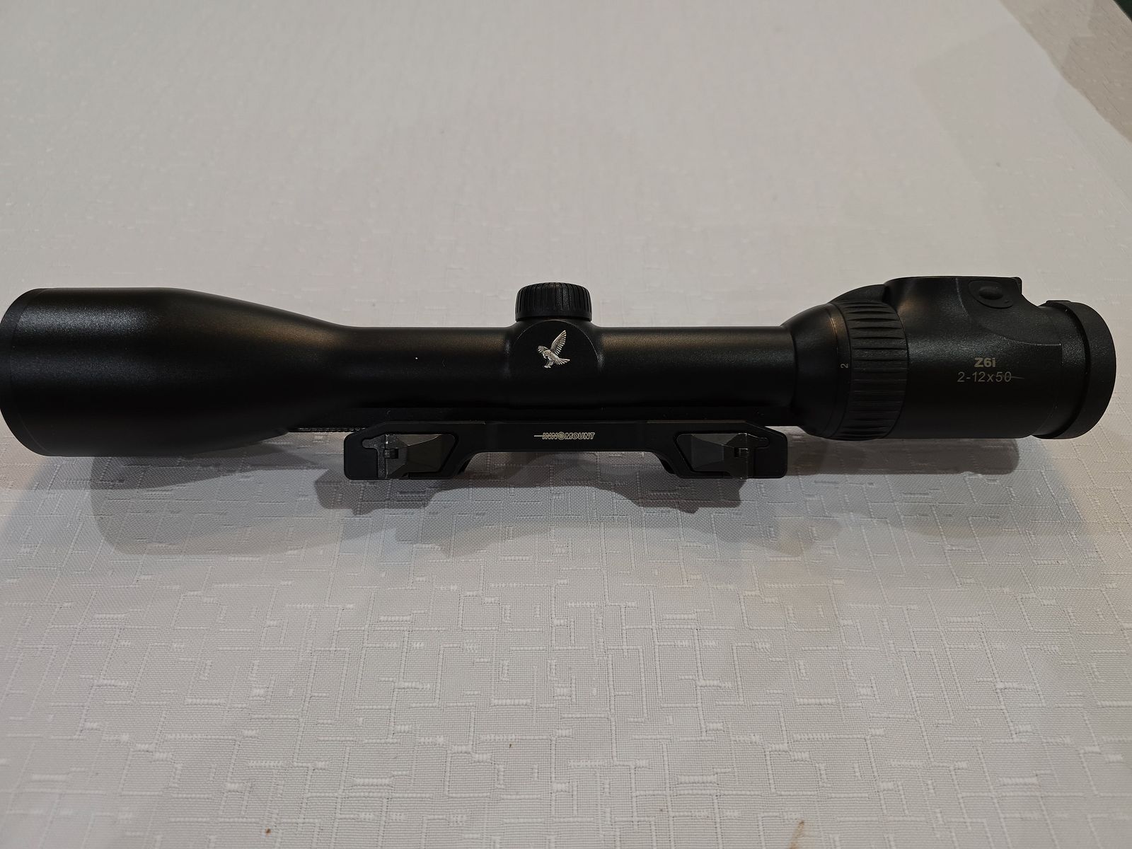 Swarovski Optik 2-12x50 Z6i mit Schiene SR auf Innomount QD Brückenmontage für Picatinnyschiene und Basen aus Stahl für Sauer 100/101 oder Rem.700.