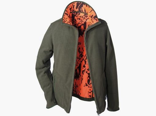 Ladies reversible fleece jacket - stalking, windbreaker