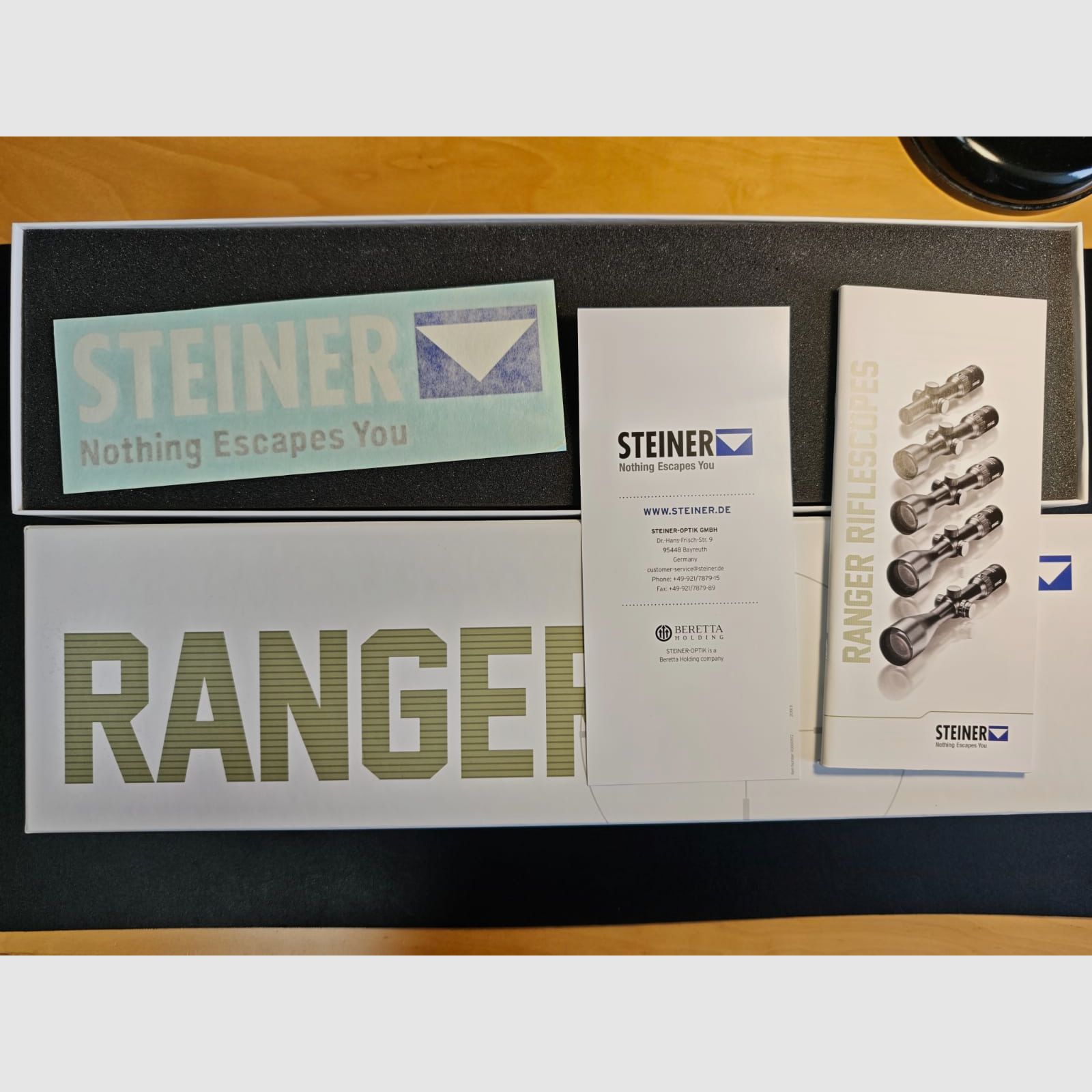 Zielfernrohr Steiner Ranger 3-12x56 zonder rail