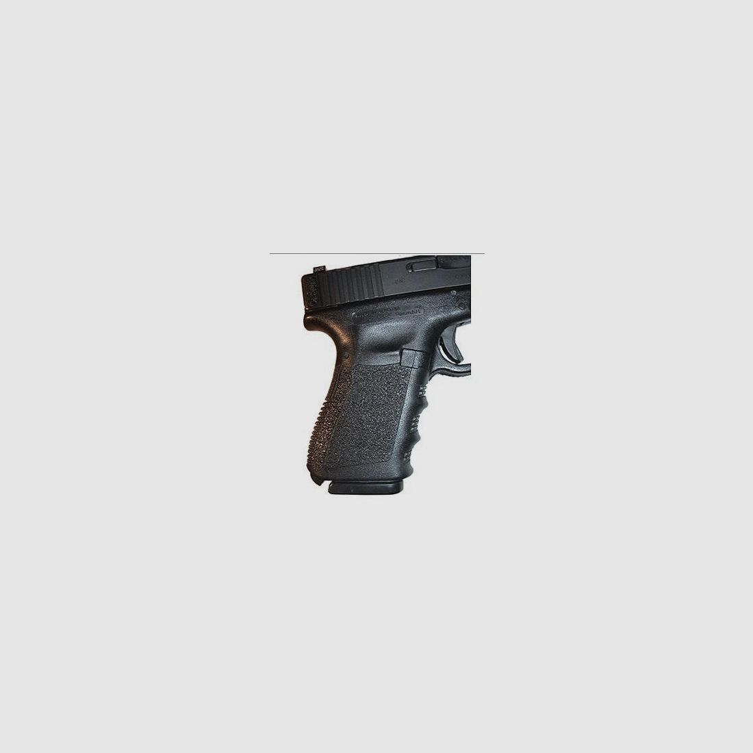 Diverse Griffschalen f. Glock 26/27/28/33 m.Fingerrillen DecalTape Gummi