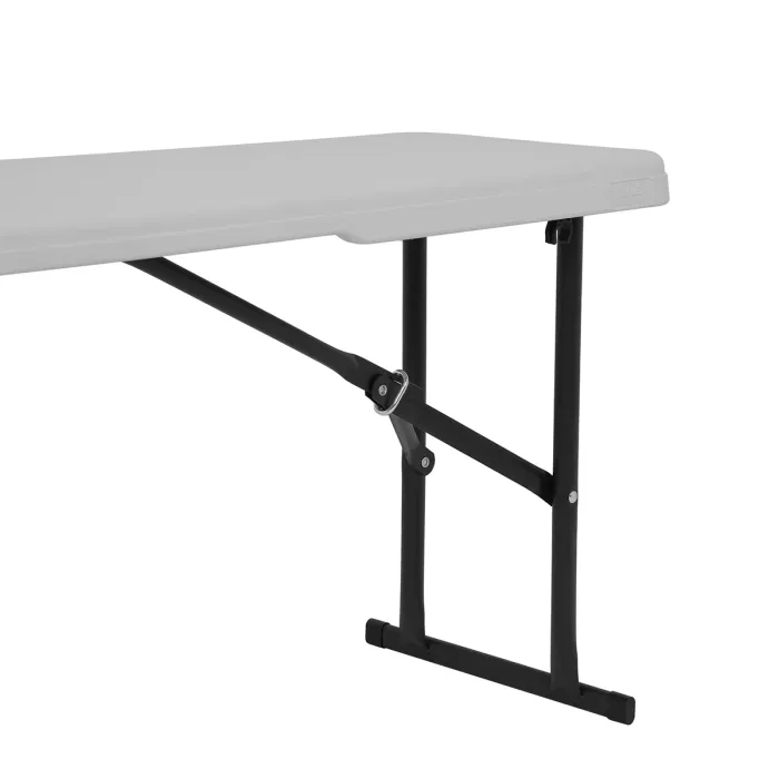 NC3404 Panchina da Giardino Pieghevole 183cm in Bianco, immagine 4 di 8