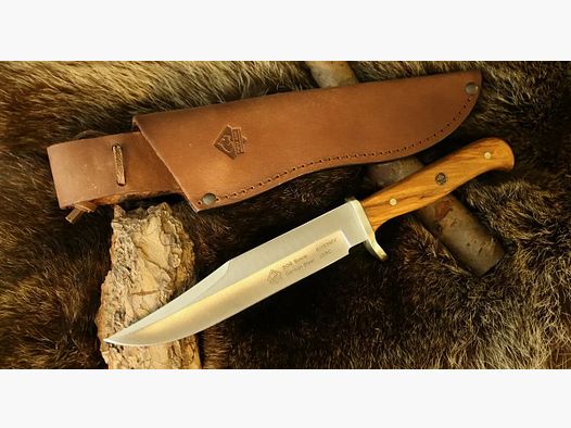 Puma SGB bowie, madera de olivo