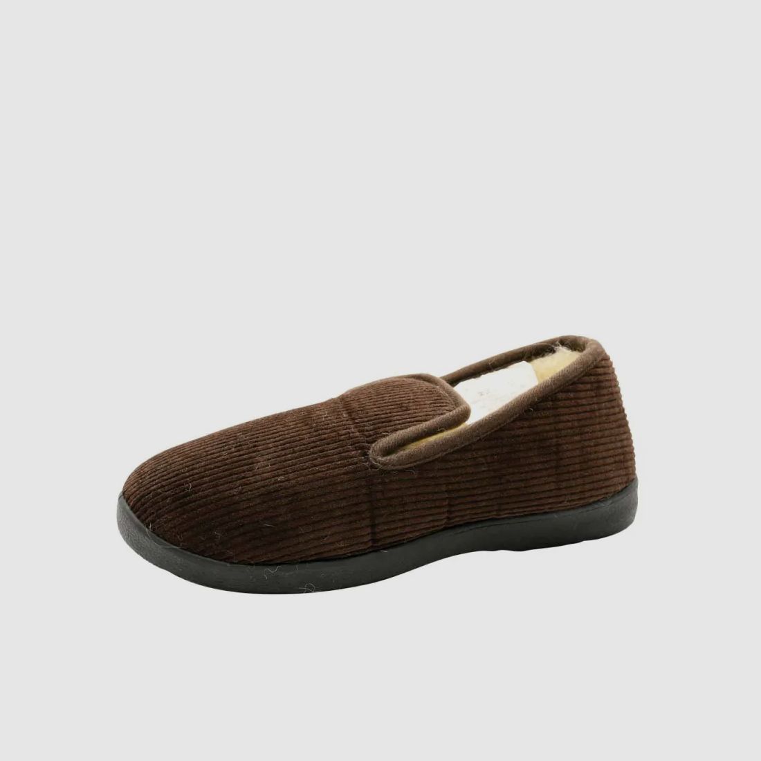 Charentaise lined with wool velour PVC sole brown size 41 to 46, image 6 of 11