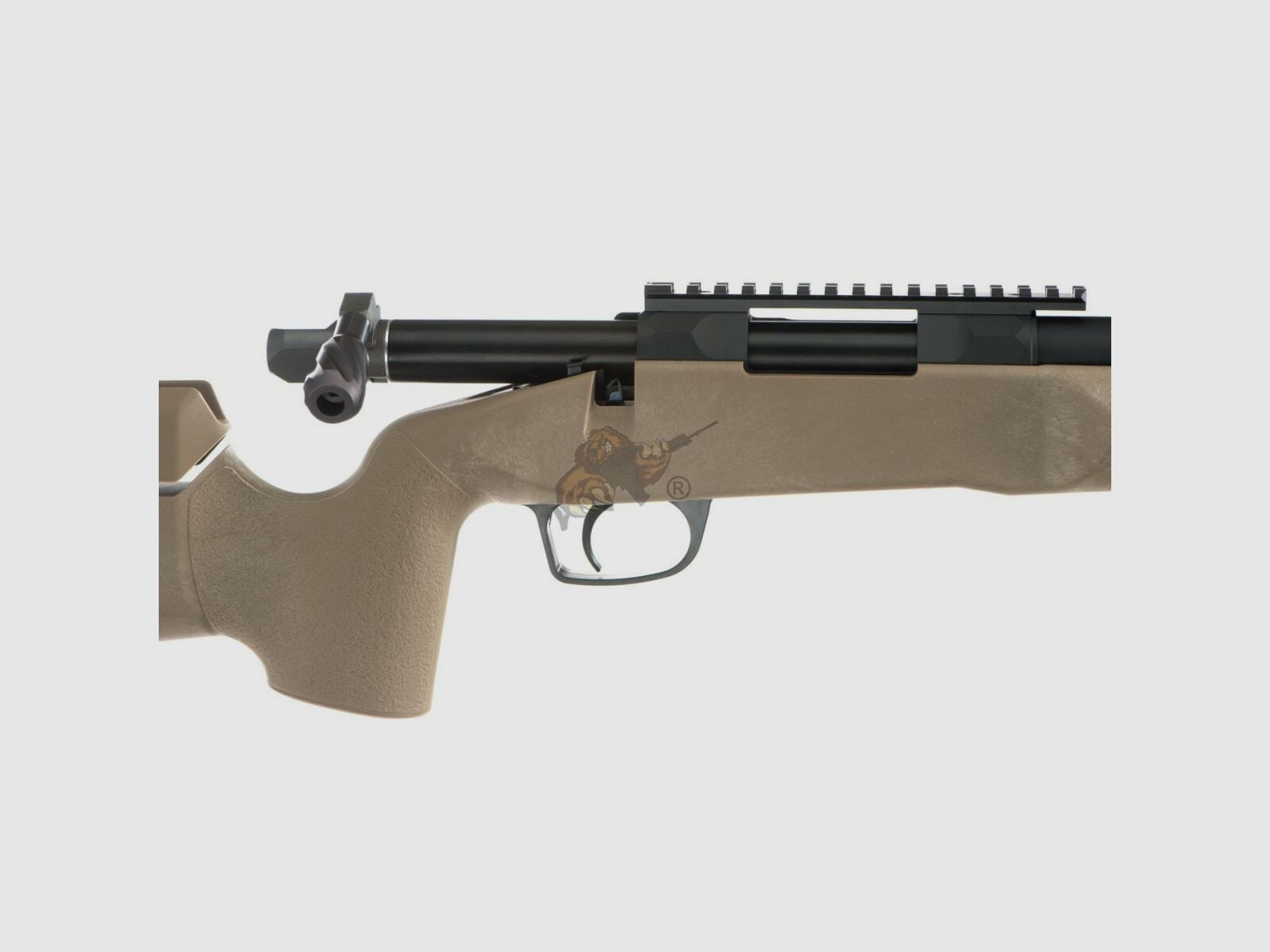 Rifle de francotirador de cerrojo MLC-338 Edición Deluxe 130m/s libre a partir de 18 años -F- | Maple Leaf Dark Earth