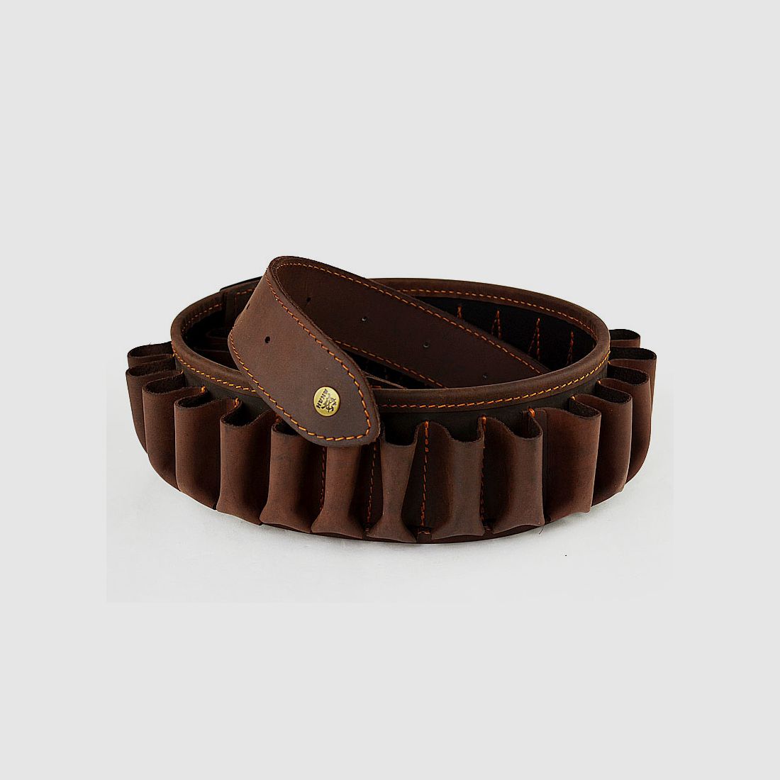 Ceinture à cartouches de fusil en cuir de buffle
