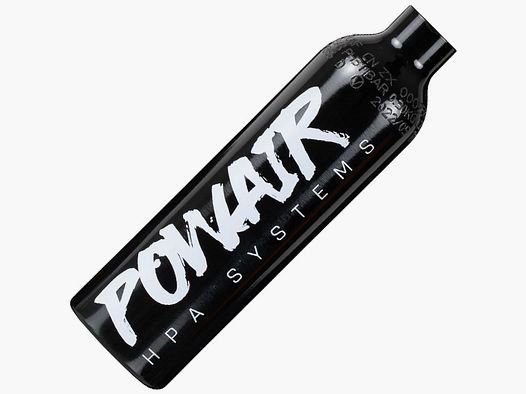 PowAir BASIC Serie 02L / 13ci Paintball Aluminium HP Fles 200 Bar (enkel)