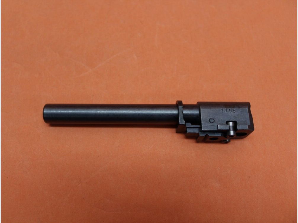 Zbrojovka Brno wymienna lufa 9mm Luger Zbrojovka Brno CZ vz.52 długość 120mm w tym element blokujący/ rolki