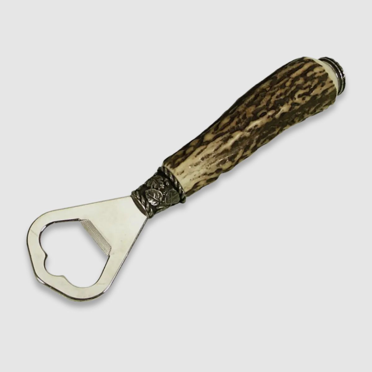 Cork screw with stag horn handle